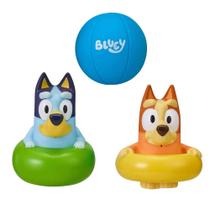 Pacote com 3 Brinquedos de Banho Bluey - Para Crianças a partir de 3 Anos