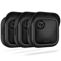 Pacote com 3 capas de silicone para câmeras Blink Outdoor 4, preta Pacote com 3 capas de silicone para câmeras Blink Outdoor 4, preta