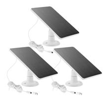 Pacote com 3 carregadores de painel solar para Arlo Essential/Ring Spotlight