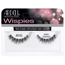 (Pacote com 3) Cílios postiços Ardell BABY Wispies pretos, 100% cabelo humano (Pacote com 3) Cílios postiços Ardell BABY Wispies pretos, 100% cabelo humano