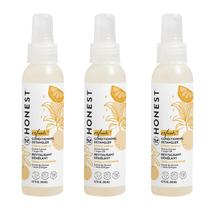 Pacote com 3 desembaraçadores de cabelo The Honest Company Citrus Vanilla