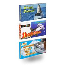 Pacote com 3 Flipbooks Fliptomania Ocean Life