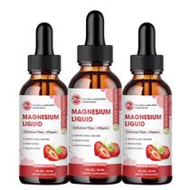 (Pacote com 3) Glicinato de Magnésio Liquid Drops M High Absorption