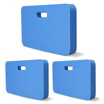 Pacote com 3 joelheiras de jardim Gardzen, 46x28x4 cm de espessura, azul Pacote com 3 joelheiras de jardim Gardzen, 46x28x4 cm de espessura, azul