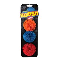 Pacote com 3 Koosh Mini Balls, brinquedos para crianças ao ar livre de 3,8 cm