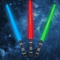 Pacote com 3 Light Up Sabre LESUTER TOYS com som FX para crianças