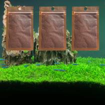 Pacote com 3 Plantas Aquáticas Anãs de Folha Pequena para Aquário de Água Doce