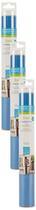 Pacote com 3 rolos de vinil Cricut Premium Permanent Medium Blue de 4 pés Pacote com 3 rolos de vinil Cricut Premium Permanent Medium Blue de 4 pés