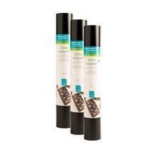 Pacote com 3 rolos removíveis pretos de vinil Cricut, 1,2 m, Maker & Explore