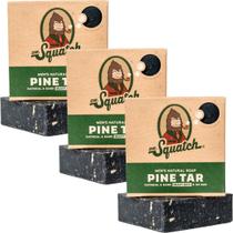 Pacote com 3 sabonetes em barra Dr. Squatch totalmente natural para homens Pacote com 3 sabonetes em barra Dr. Squatch totalmente natural para homens