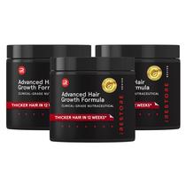 Pacote com 3 suplementos de crescimento capilar iRestore Advanced Women