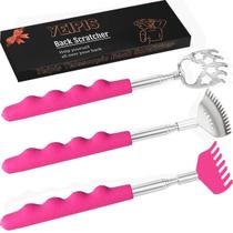Pacote com 3 telescópios portáteis Back Scratcher Yeipis Metal