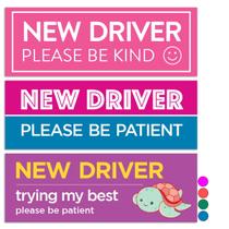 Pacote com 3 unidades Car Magnet Rio Salto Reflective New Driver Pacote com 3 unidades Car Magnet Rio Salto Reflective New Driver