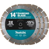 Pacote com 3 unidades de uso geral Diamond Blade Makita B-69646 de 14 polegadas Pacote com 3 unidades de uso geral Diamond Blade Makita B-69646 de 14 polegadas