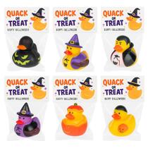 Pacote com 30 lembrancinhas de festa que não são doces da Funeta Halloween Rubber Ducks Pacote com 30 lembrancinhas de festa que não são doces da Funeta Halloween Rubber Ducks