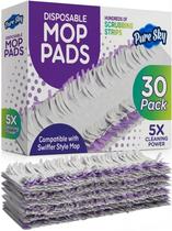 Pacote com 30 Refis de Panos para Mop Compatíveis com Swiffer PowerMop Pacote com 30 Refis de Panos para Mop Compatíveis com Swiffer PowerMop