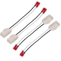 Pacote com 4 adaptadores de cabeamento de alto-falantes para Jeep Wrangler Pacote com 4 adaptadores de cabeamento de alto-falantes para Jeep Wrangler