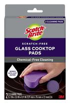 Pacote com 4 almofadas de fogão de vidro Utility Sponge Scotch-Brite