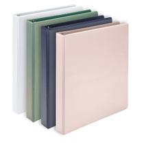 Pacote com 4 anéis D duráveis de 1 polegada View Binder Samsill Plant