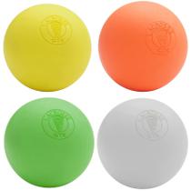 Pacote com 4 bolas de lacrosse STX de cores mistas