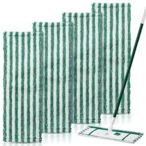Pacote com 4 cabeças de esfregão de microfibra para esfregão de chão de microfibra Libman
