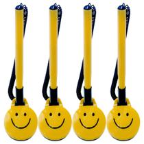 Pacote com 4 canetas Counter Pens Performore com cordão e suporte de plástico