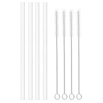 Pacote com 4 canudos de reposição para garrafa Hydro Flask Wide Mouth