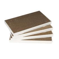 Pacote com 4 cartões ondulados Cat Scratcher Amazon Basics Pacote com 4 cartões ondulados Cat Scratcher Amazon Basics