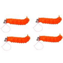 Pacote com 4 chaveiros Edamame Fidget Toys - Porta-chaves S Queeze-a-Bean Puchi Puti Mugen