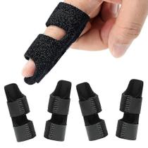 Pacote com 4 Finger Splints, imobilização e proteção