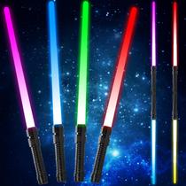 Pacote com 4 Light Up Swords Sabre JOINBO Galaxy Fighters Kids