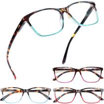 Pacote com 4 óculos de leitura Henotin Blue Light Blocking (1,5)