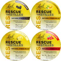 Pacote com 4 pastilhas RESCUE Bach Natural Stress Relief
