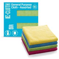 Pacote com 4 peças de tecido de microfibra E-Cloth para cozinha e banheiro Pacote com 4 peças de tecido de microfibra E-Cloth para cozinha e banheiro