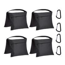 Pacote com 4 sacos de areia Amazon Basics Photographic para suportes de luz