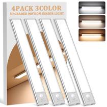 Pacote com 4 sensores de movimento sem fio LNRYY Under Cabinet Lighting