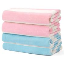 Pacote com 4 toalhas de praia Touchat de secagem rápida 76x152cm 250GSM
