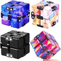 Pacote com 4 unidades do jogo Infinity Cube Toy IGINOA Stress Relief