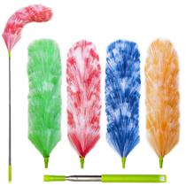 Pacote com 4 unidades eletrostáticas laváveis Feather Duster BAIDOON Pacote com 4 unidades eletrostáticas laváveis Feather Duster BAIDOON