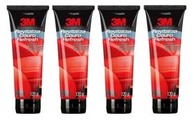 Pacote Com 4 Unidades Revitalizador De Couro Refresh 3m