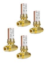 (Pacote com 4) Water Hammer Arrestor EFIELD MH-230-FM Tee Copper