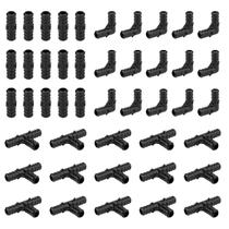 (Pacote com 45) EFIELD Poly PPSU Barb Crimp Pex Fitting 1/2