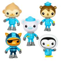 Pacote com 5 bonecos de brinquedo Octonauts Above & Beyond Arctic Theme