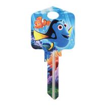 Pacote com 5 cadeados Key Blank Hillman 5005140 Disney Dory House
