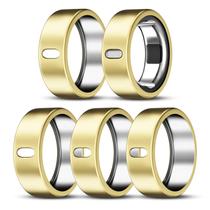 Pacote com 5 capas de anel ZOOROO Oura Gen 3/4 TPU tamanho 8 Pacote com 5 capas de anel ZOOROO Oura Gen 3/4 TPU tamanho 8