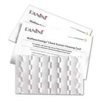 Pacote com 5 cartões de limpeza para scanners Waffletechnology Check