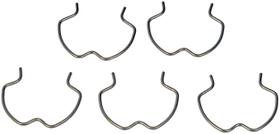 Pacote com 5 clipes de mangueira de refrigeração do motor Dorman 800-807 Pacote com 5 clipes de mangueira de refrigeração do motor Dorman 800-807