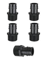 (Pacote com 5) Conexão de expansão EFIELD Pex-A Poly PPSU 1x1 NPT macho (Pacote com 5) Conexão de expansão EFIELD Pex-A Poly PPSU 1x1 NPT macho