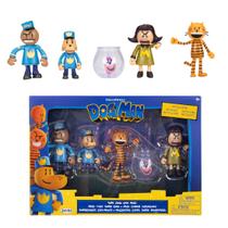 Pacote com 5 Figuras Articuladas Dog Man de 6,5 cm Pacote com 5 Figuras Articuladas Dog Man de 6,5 cm