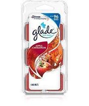 (pacote com 5) Glade Wax derrete maçã e canela 6 derrete por pacote